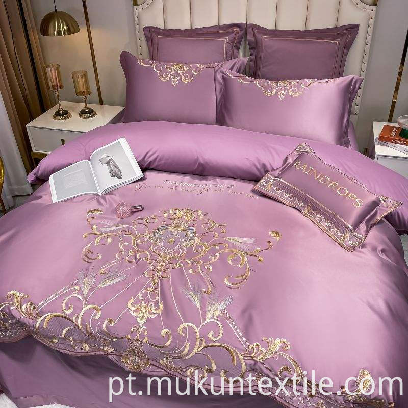  Cotton Embroidery Bedding Set